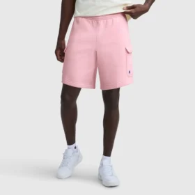 8" Fleece Cargo Short, C Logo