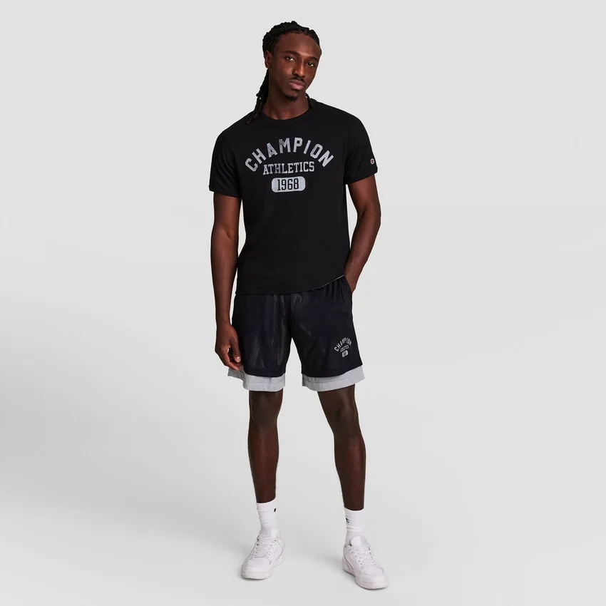 9" Gridiron Double Layer Short, C Logo