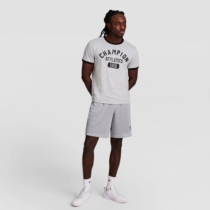 9" Gridiron Double Layer Short, C Logo