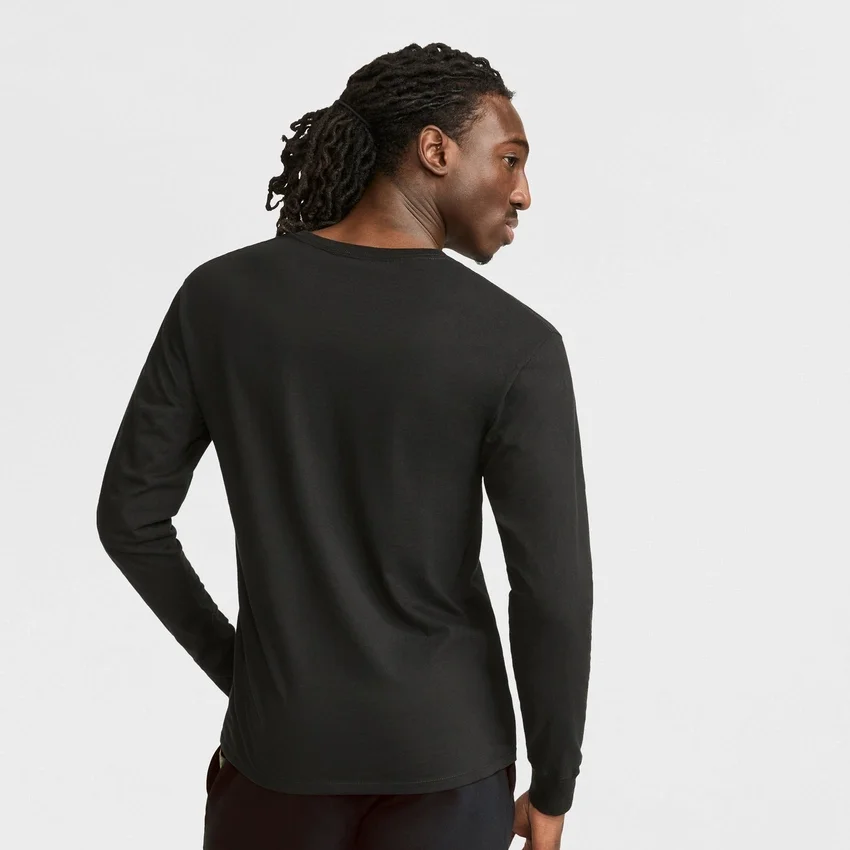 Classic Graphic Long-Sleeve T-Shirt, Script Logo