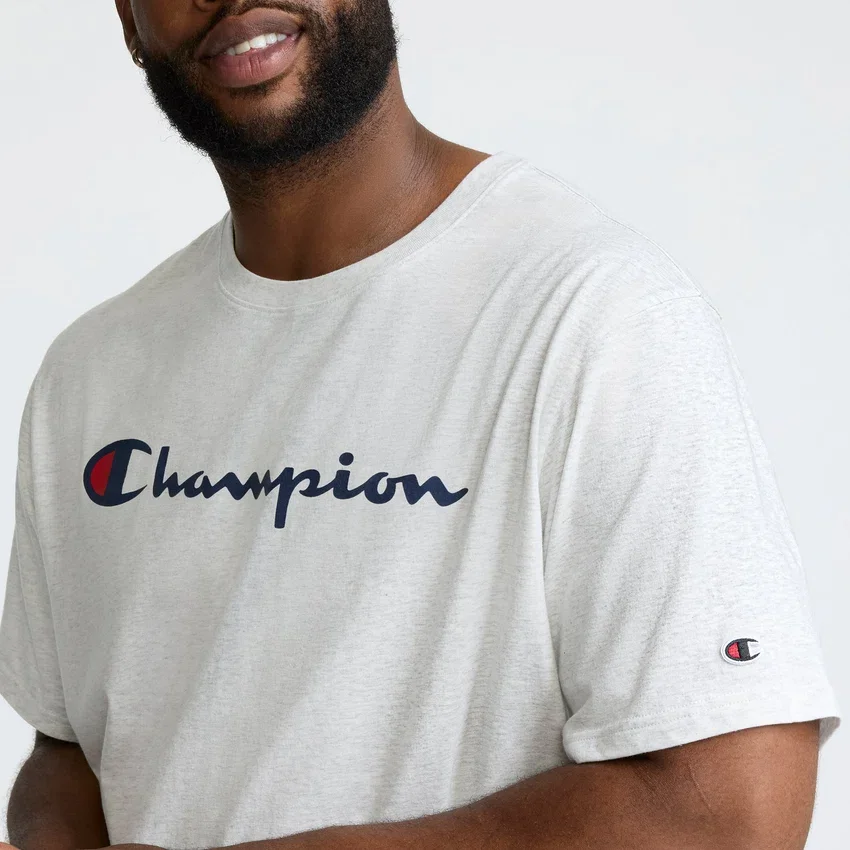 Classic Graphic T-Shirt, Script Logo - Big & Tall