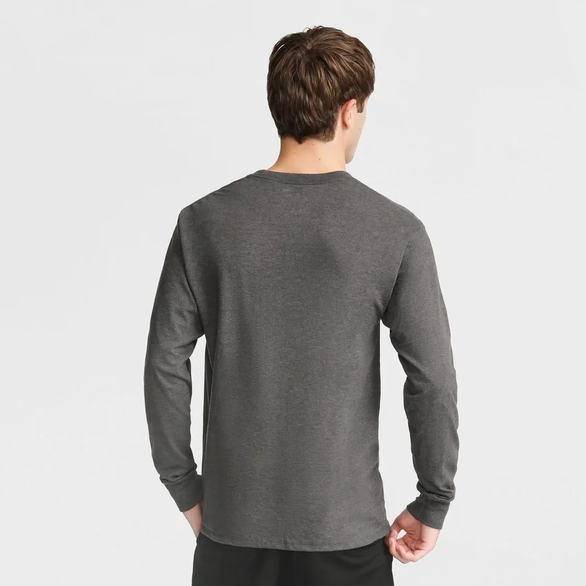 Classic Long Sleeve T-Shirt, Embroidered C Logo