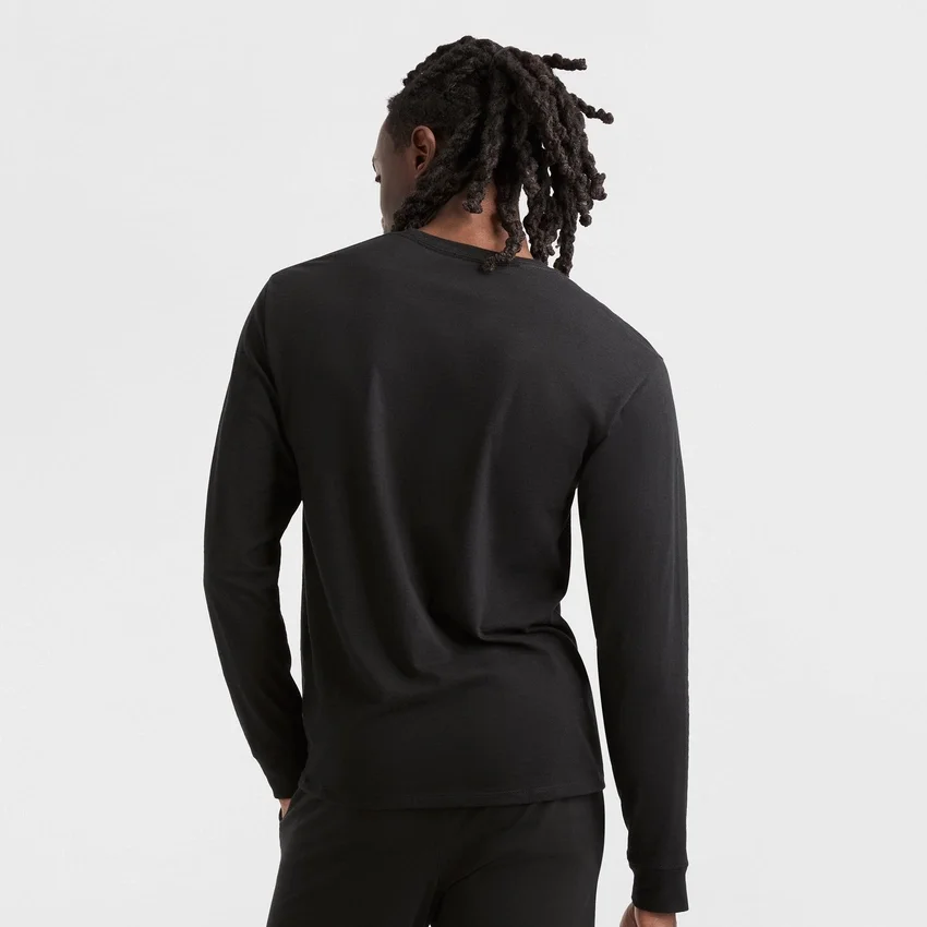 Classic Long Sleeve T-Shirt, Embroidered C Logo