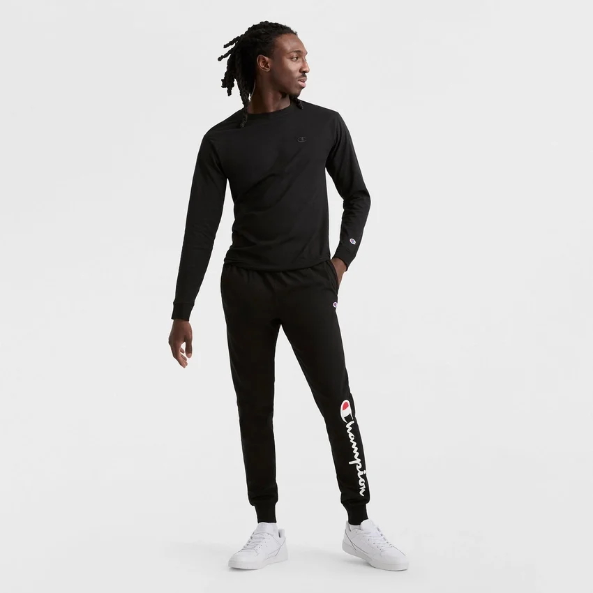 Classic Long Sleeve T-Shirt, Embroidered C Logo