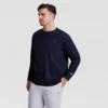 Classic Long Sleeve T-Shirt, Embroidered C Logo - Big & Tall