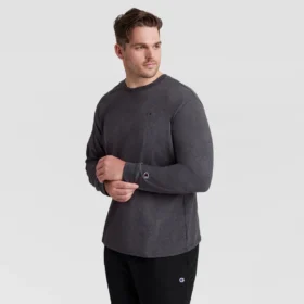 Classic Long Sleeve T-Shirt, Embroidered C Logo – Big & Tall