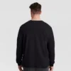Classic Long Sleeve T-Shirt, Embroidered C Logo - Big & Tall