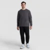 Classic Long Sleeve T-Shirt, Embroidered C Logo - Big & Tall