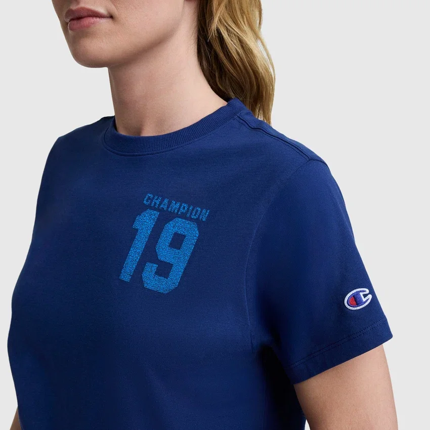 Grid Iron '19 Graphic T-Shirt, C Logo