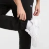 Lightweight Lounge Pants, Cinched Hem, C Logo