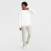 Lightweight Lounge Pants, Open Hem, C Logo