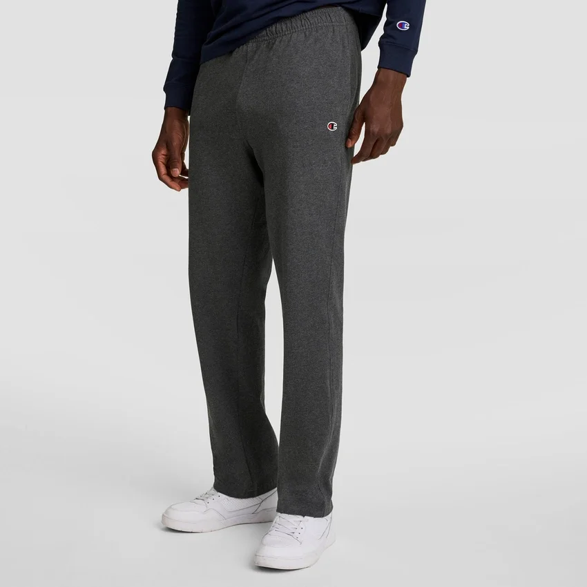 Lightweight Lounge Pants, Open Hem, C Logo