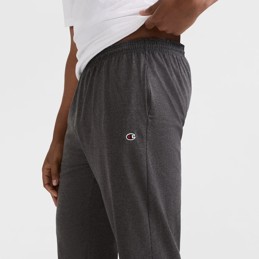 Lightweight Lounge Pants, Open Hem, C Logo - Big & Tall