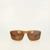 Men's Polarized Rectangle Retainer Wrap - Medium