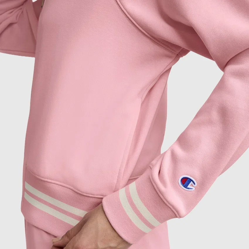 Pitcher Full-Zip Mockneck Top, C Logo