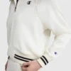 Pitcher Full-Zip Mockneck Top, C Logo