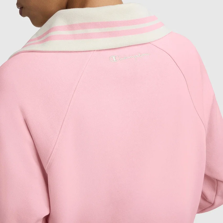 Pitcher Full-Zip Mockneck Top, C Logo
