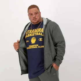 Powerblend Full-Zip Hoodie, C Logo – Big & Tall