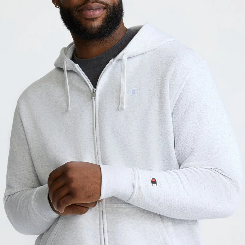 Powerblend Full-Zip Hoodie, C Logo - Big & Tall
