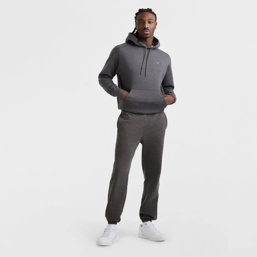 Powerblend Sweatpants, Cinched Bottom, C Logo