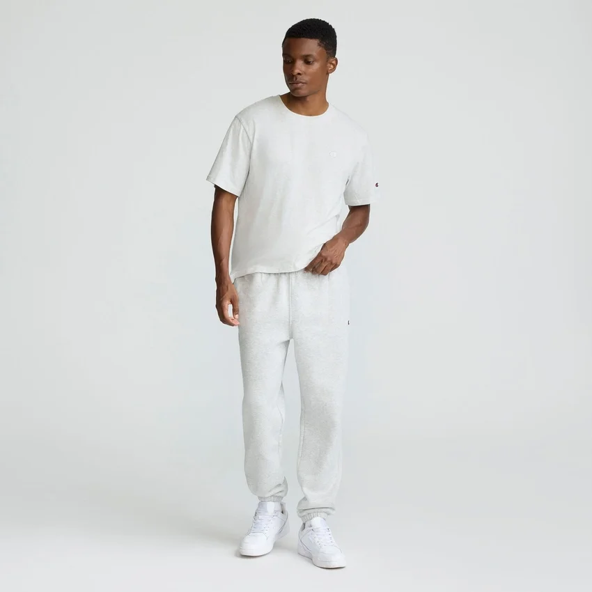 Powerblend Sweatpants, Cinched Bottom, C Logo