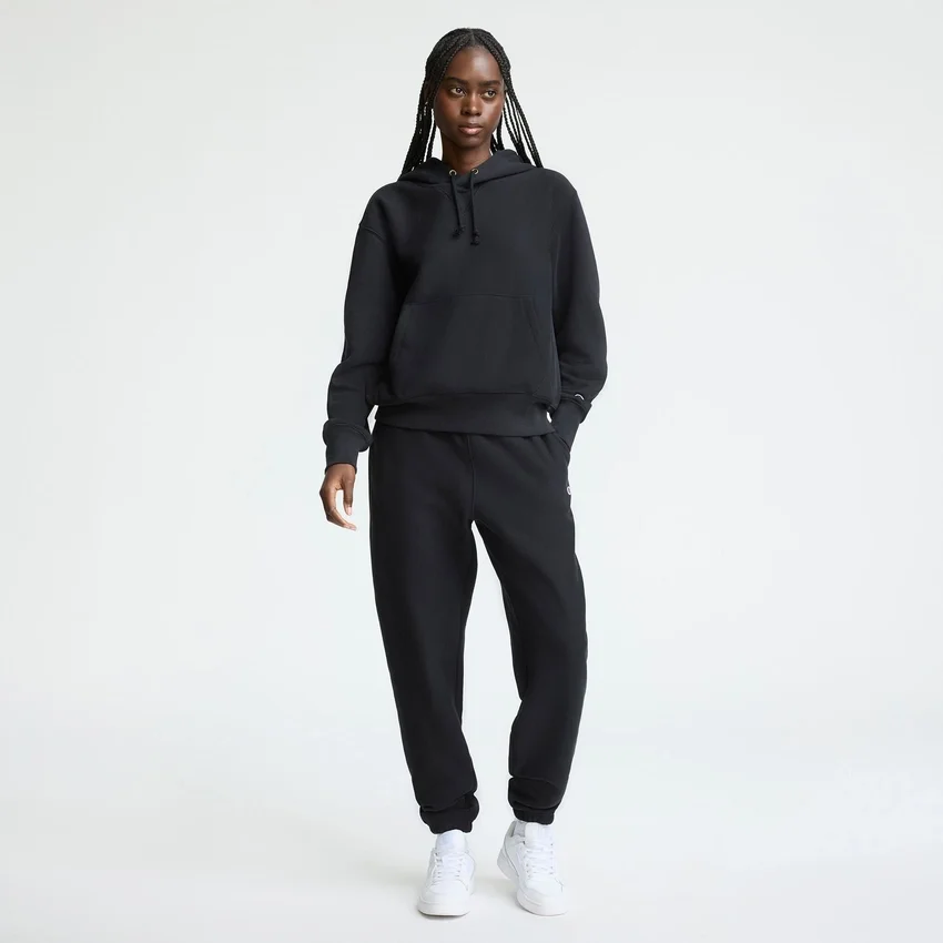 Reverse Weave Hoodie Sweatshirt