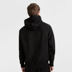 Reverse Weave Small C Hooded Sweatshirt