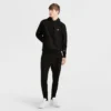 Reverse Weave Small C Hooded Sweatshirt
