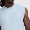 Sport Crewneck Muscle Tee, Script Logo